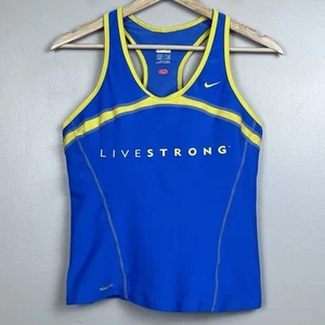 Nike Live Strong Fit-Dry Women's Cycling Tank 352609-491 Size L; Activewear - Picture 1 of 13