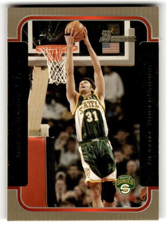 2003-04 Bowman #29 Brent Barry Gold - Image 1 of 2