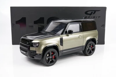 GT Spirit 1:18 Land Rover Defender P400 X-Dynamic HSE Pangea Green 2021 - Lim... - Image 1 of 4