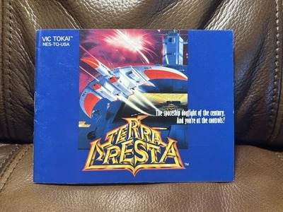 TerraCresta NES Terra Cresta Nintendo solo manual de instrucciones Foto 1 de 4