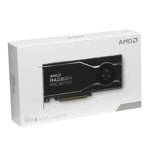 Tarjeta de gráficos AMD Radeon Pro W7700 16 GB GDDR6 PCIe 4.0 100-300000006 NUEVA - Imagen 1 de 4