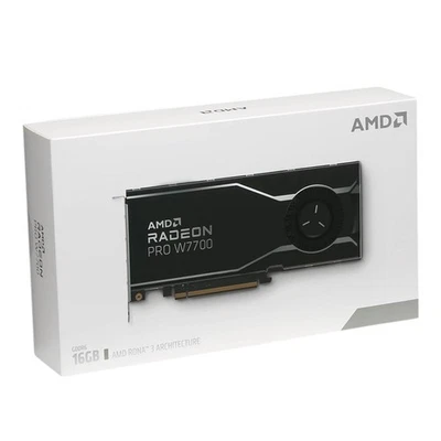 AMD Radeon Pro W7700 16GB GDDR6 PCIe 4.0 Graphics Card 100-300000006 NEW - Image 1 of 4