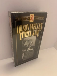 Orson Wells Citizen Kane VHS SEALED Watermark Turner Home Ent Joseph Cotten VTG - Picture 1 of 6