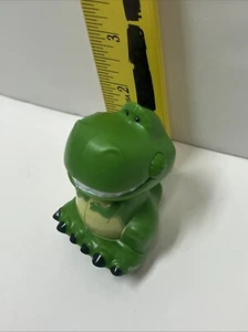 Little People Toy Story Rex Figure 3” Green Plastic Dinosaur Tour - Picture 1 of 9