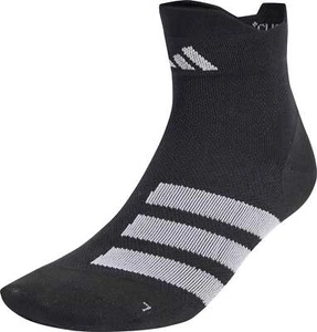 adidas Run X Adizero Running Socks Black Cushioned Arch Support Ankle Length - Picture 1 of 4