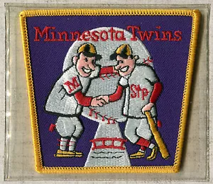 1965 MINNESOTA TWINS OFFICIAL MLB BASEBALL THROWBACK TEAM PATCH WILLABEE WARD - Picture 1 of 1