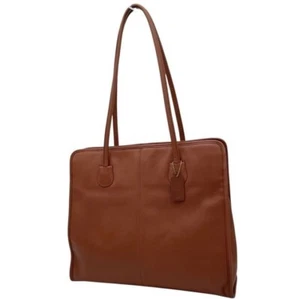 Coach Vintage Full Grain All Leather 7303 Tote Shoulder Brown handbag - Picture 1 of 20