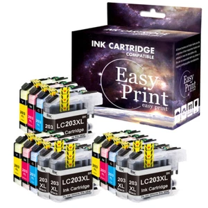 14 Stück Neu LC203XL LC-203 XL Tinte passt Brother MFC-J460DW MFC-J480DW MFC-J485DW - Bild 1 von 1