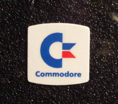 Commodore C64 Label / Sticker / Badge / Logo 2cm x 2cm [300] Foto 1 de 2