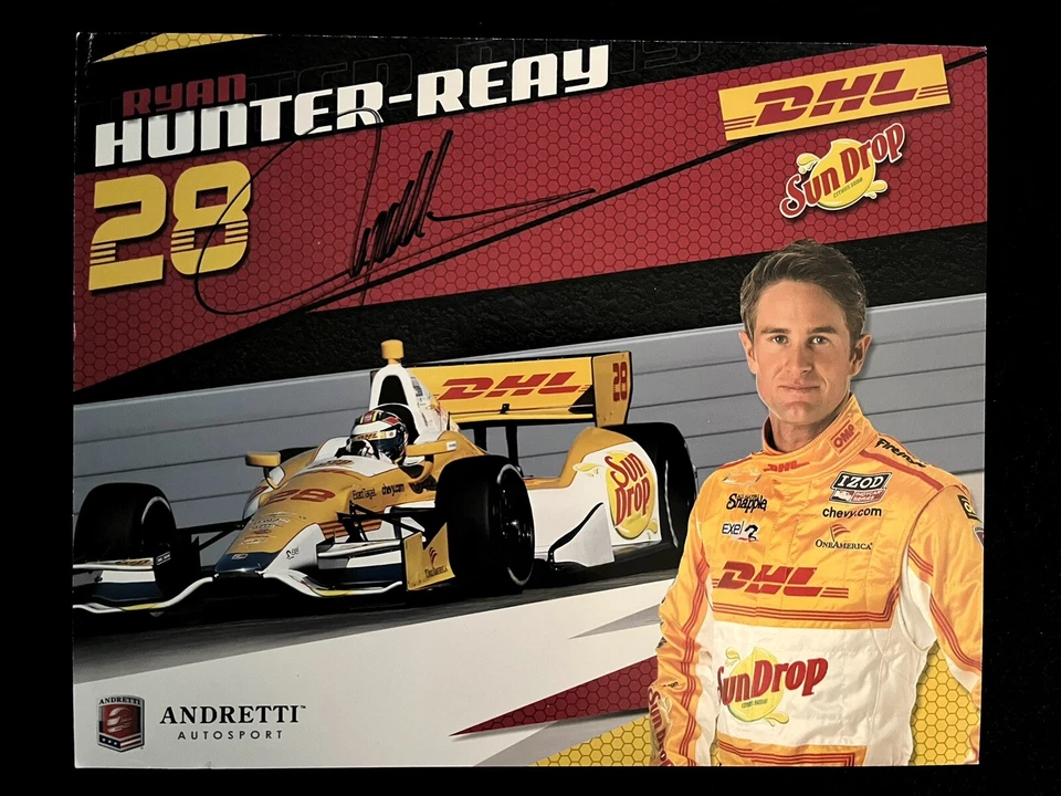 Ryan Hunter-Reay firmado 8X10 🏎️ Foto 1 de 1