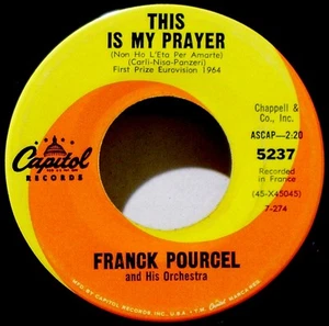 FRANK POURCEL - THIS IS MY PRAYER / THE UMBRELLAS OF CHERBOURG - Picture 1 of 2