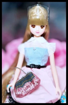 Vestido Primera Generación Jenny Original Castillo Licca Muñeca Rubia Takara TOMY Japón Foto 1 de 4