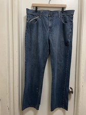 Hurley Blue Denim Straight Leg Jeans 5 Pockets Men's Size 38X30