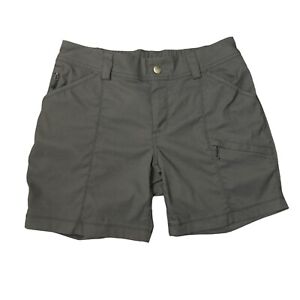 Women's Duluth Trading Co Dry on the Fly Cargo shorts  Gray size 8