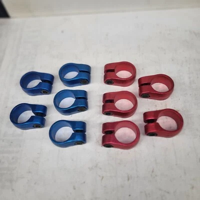 Abrazadera de asiento roja o azul Suntour BMX 1-1/8" Old School Kuwahara Redline Hutch NOS Foto 1 de 4