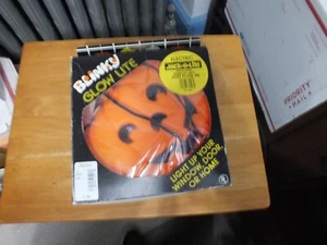 HALLOWEEN BLINKY GLOW LITE BLOW MOLD JACK-O-LITE USED WORKS IN ORIGINAL BOX - Picture 1 of 3
