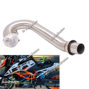 Exhaust Front Link Pipe Reserve Catalyst Modified For Duke 390 250 RC390 2017-20 - Picture 1 of 8