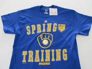 Milwaukee Brewers Spring Training T-shirt Adult Medium **NEW** - Picture 1 of 5