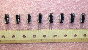 QTY (100) 22uf 50V 85' RADIAL ELECTROLYTIC CAPACITORS B41821A6226M EPCOS ROHS - Picture 1 of 2