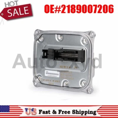 1x 2189007206 LED Headlight Ballast Control Unit For Mercedes-Benz E63 AMG E200 - Image 1 of 4