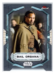 2022 Topps Star Wars Finest Silver Base #9 Bail Organa