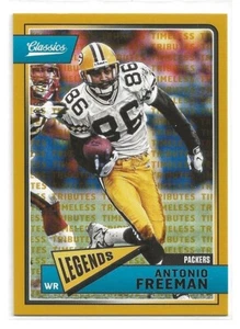2017 Panini Classics Antonio Freeman Timeless Tributes Parallel Card 97/99 - Bild 1 von 2