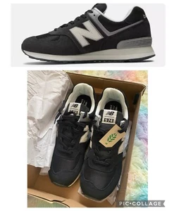 New Balance 574 Classics Reimagined Black U574LL2 Men SZ 17 - Picture 1 of 9