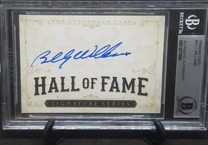 BILLY WILLIAMS Signature Card AUTO signed BAS Beckett Authentic Autographed - Bild 1 von 1