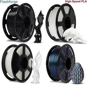 FLASHFORGE 3D Printer Filament PLA 1.75mm 1kg Max 500mm/s High Speed Printing - Picture 1 of 17