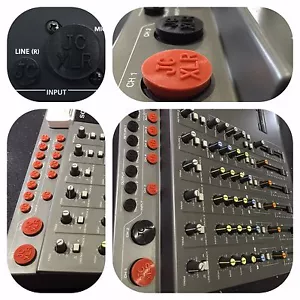 SONY MDM-X4 MiniDisk multitrack recorder “JACKCAP” Insert Set, 18x XLR and Jack - Picture 1 of 12