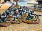 28MM WW1 FRENCH INFANTRY PAINTED AND BASED SCARAB MINIATURES!!