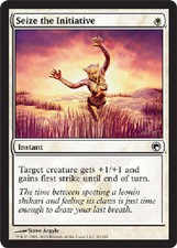 SEIZE THE INITIATIVE FOIL Scars of Mirrodin MTG Magic Cards DJMagic
