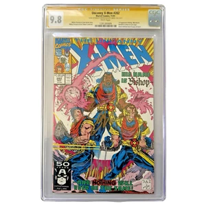 CGC 9.8 SS Uncanny X-Men #282 Firmado por Whilce Portacio Scott Lobdell 1er Obispo - Imagen 1 de 3