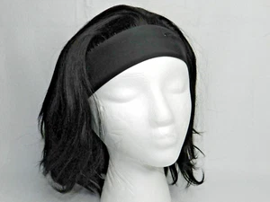 Aisi Black Straight Short Bob Headband Wig 100% Virgin Human Hair - Picture 1 of 10