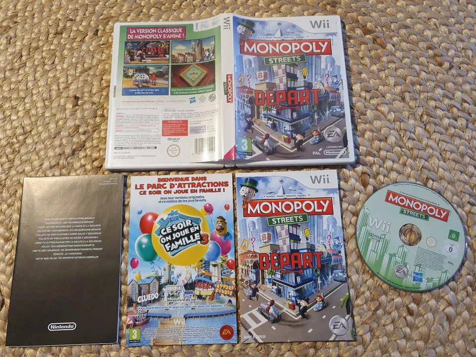 Jeu Monopoly Streets pour Nintendo Wii - Photo 1/1