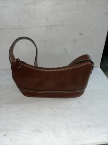 Tommy Hilfiger Small Shoulder Purse Brown - Picture 1 of 5