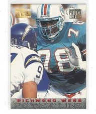 1994 PRO SET POWER FOOTBALL TUFF STUFF NATIONAL PROMOS INSERT SERIES SINGLES