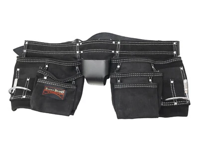 Barra Brand Nubuck Leather Double Tool Belt | Brand New