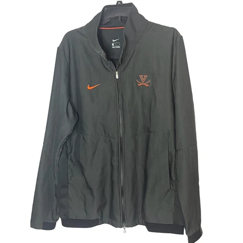 UVA Cavaliers Nike Mens Large Jacket Hoos University of Virginia Cover