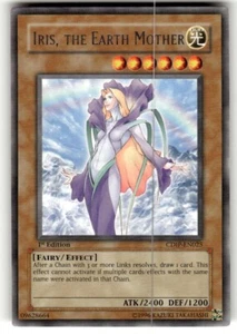 Yu-Gi-Oh! IRIS, THE EARTH MOTHER - CDIP-EN025 - RARE 1st Edition - NM - Picture 1 of 2