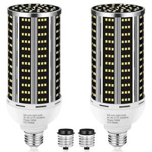 100W 2 pack LED Corn Light Bulb,(1000W Equivalent )Commercial Grade DayLight ... - Picture 1 of 6