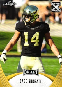 Sage Surratt 2021 Leaf Draft Rookie Card - Bild 1 von 4