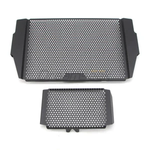 Radiator Guard Grille Oil Cooler Cover for Ducati Multistrada 1200 2010-14 Black - Picture 1 of 12