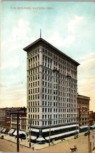 Postal de colección Dayton Ohio OH edificio UB publicada publicación en 1908  - Imagen 1 de 2