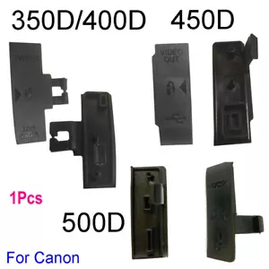 For Canon EOS 350D 400D 450D 500D USB HDMI Port Rubber Door Cover Camera Repair - Picture 1 of 5