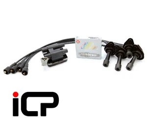 Ignition Coil, HT Leads & Spark Plugs Fits: Subaru Impreza WRX STi 96-98 22B RA - Picture 1 of 1