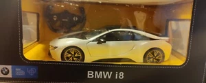 1/14 Rastar BMW i8 RC Car White - Picture 1 of 3