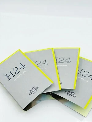 4X Muestras de Perfume - 1,5 ml - EDT - HERMÈS Paris ~ H24. Foto 1 de 4