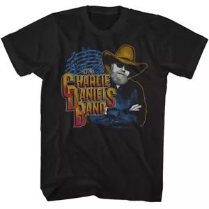 The Charlie Daniels Band Music Notes Men's T Shirt Rock Tour Merch - Picture 1 of 3