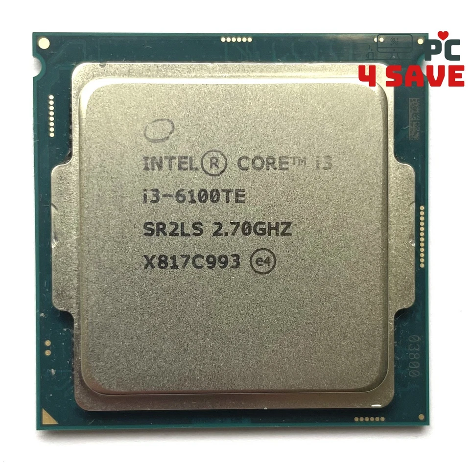 6th Gen Intel Core i3-6100TE CPU 2.70GHz 4MB LGA-1151 Desktop Processor SR2LS - Image 1 of 1